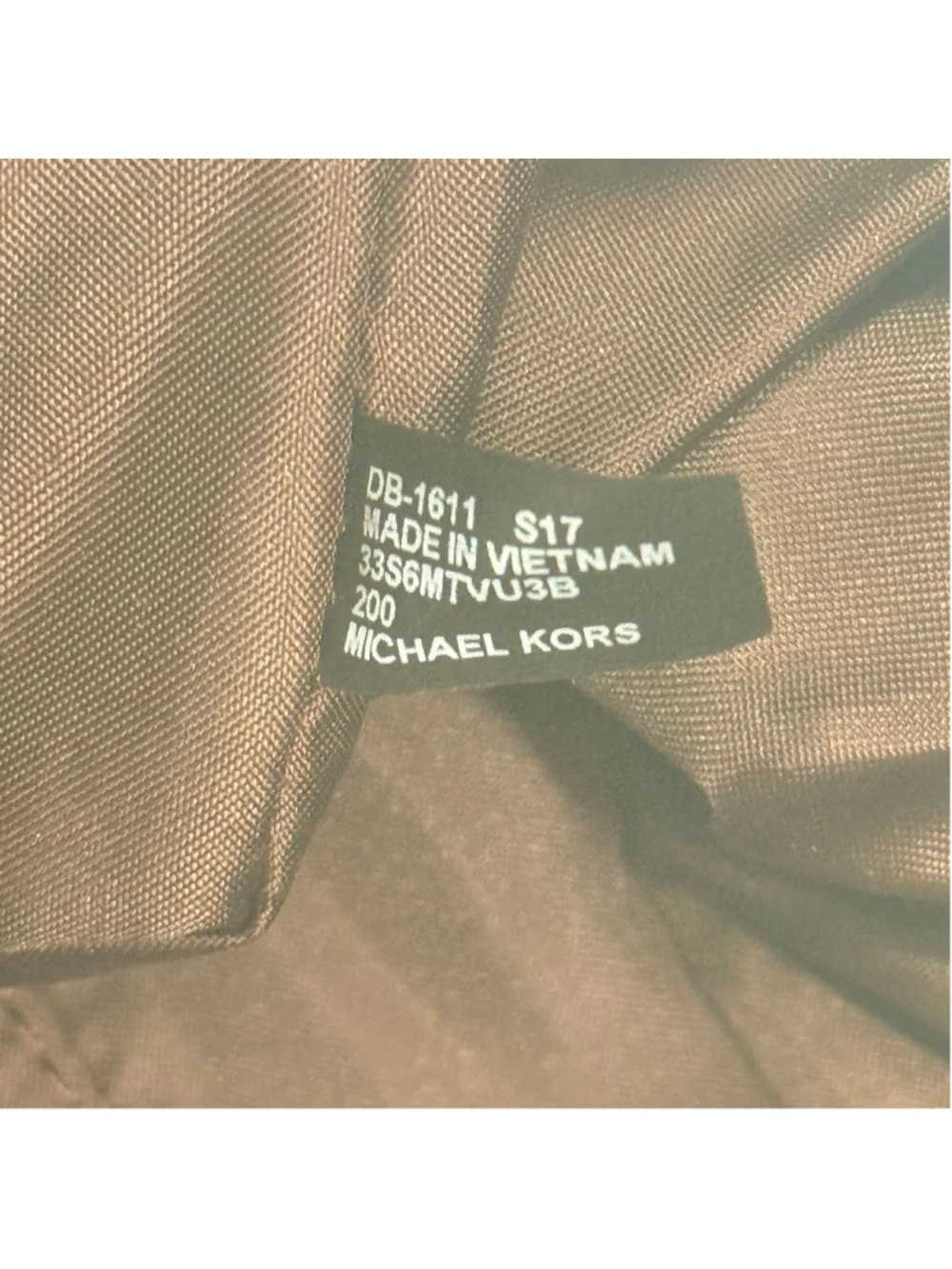 Michael Kors Jet Set Travel Large Duffle Bag Handbag Brown With Strap